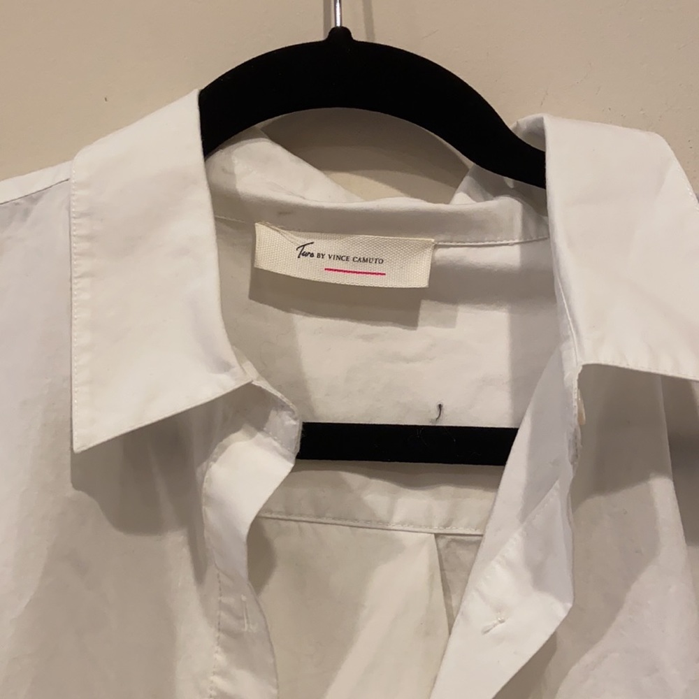 Oversized Button-Down With Gold Stripes - image 3